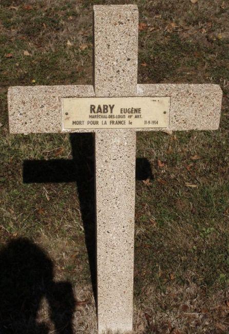 RABY Eugene Tombe