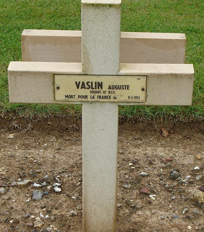 VASLIN Auguste Tombe